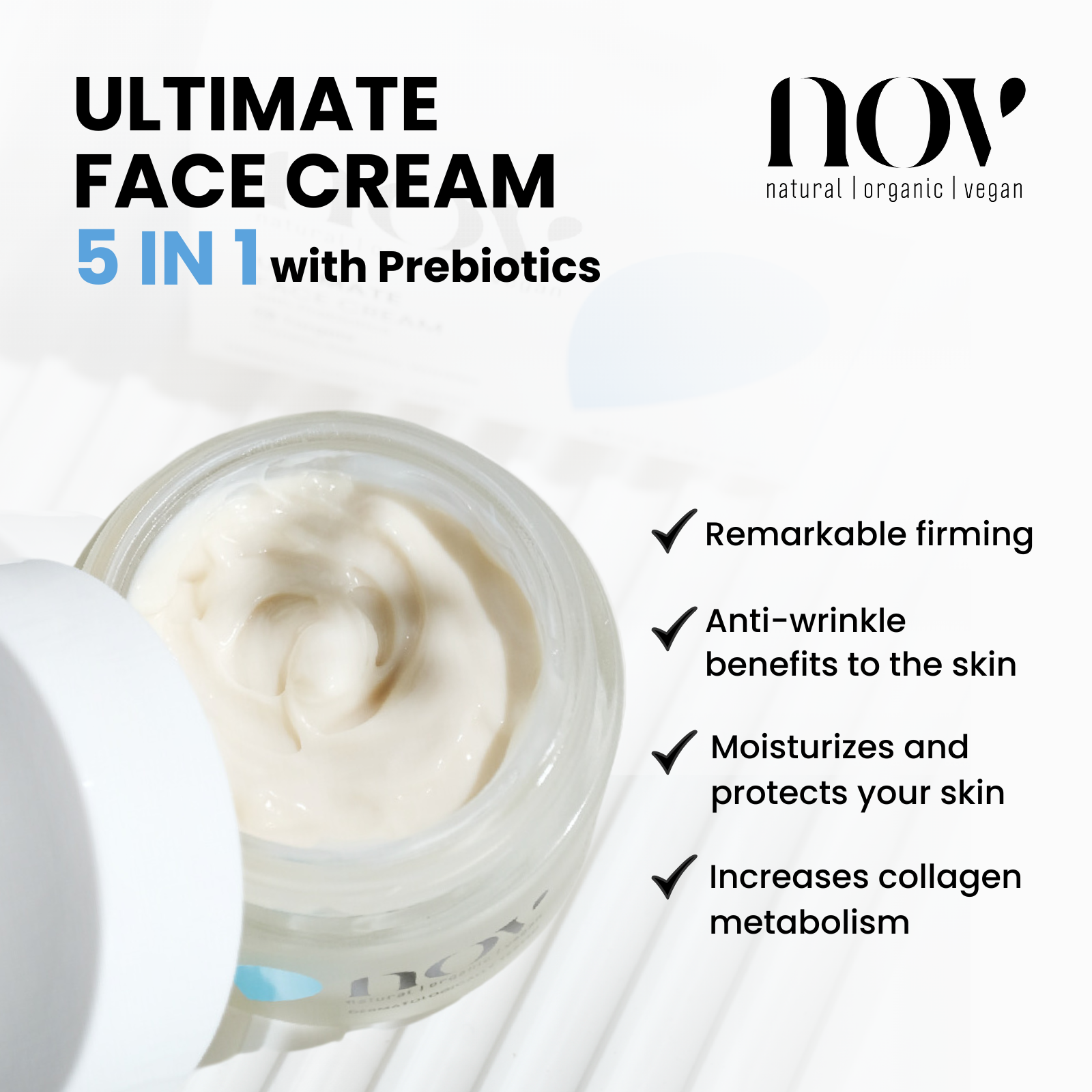 Ultimate Face Cream 5in1 with Prebiotics