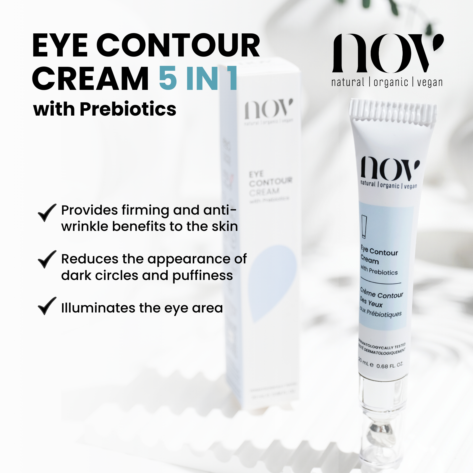 Eye Contour Cream 5in1 with Prebiotics