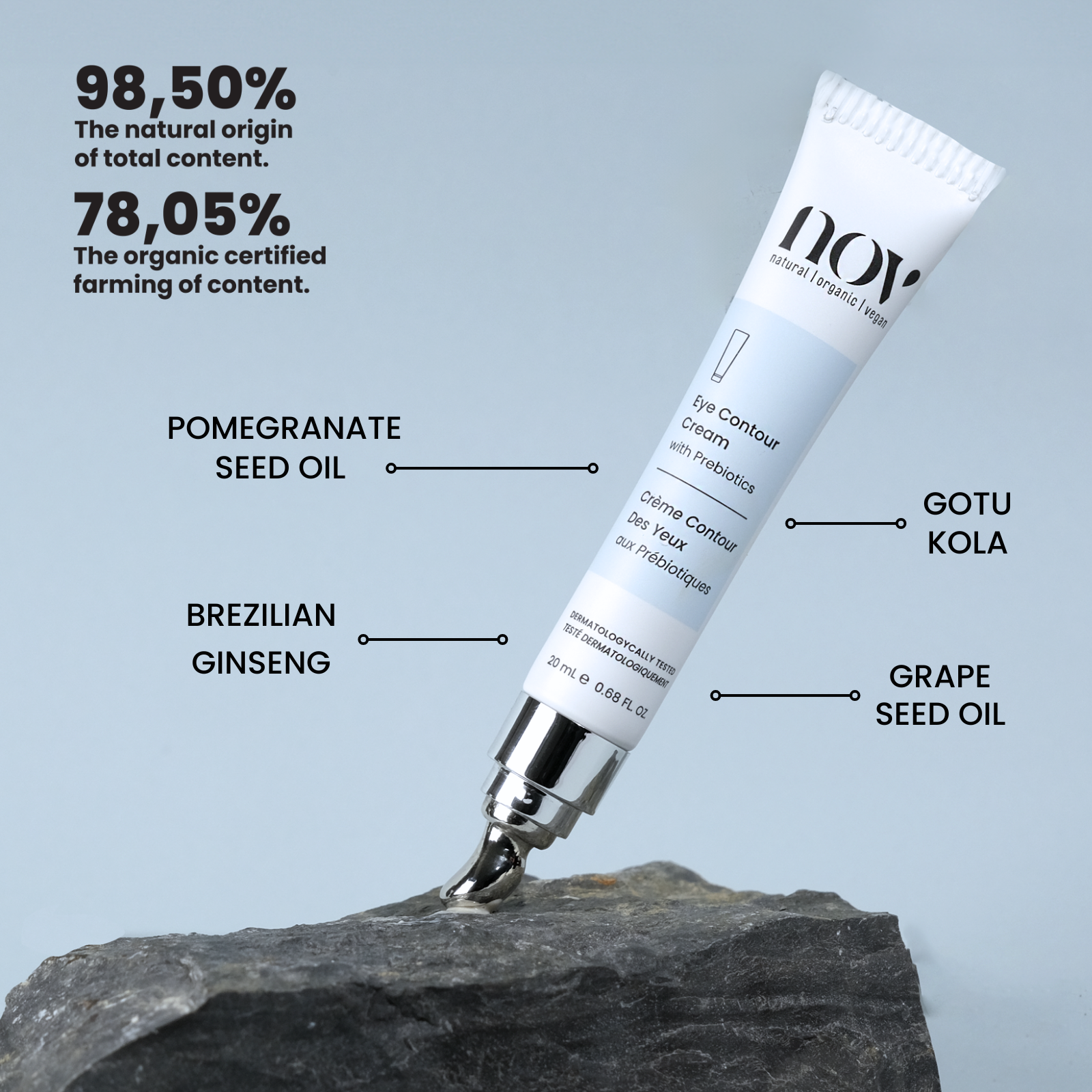 Eye Contour Cream 5in1 with Prebiotics