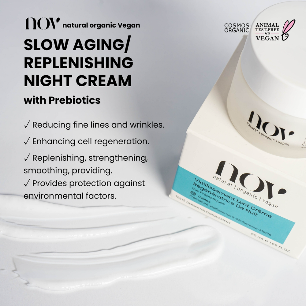 Slow Aging Night Cream 5in1 with Prebiotics