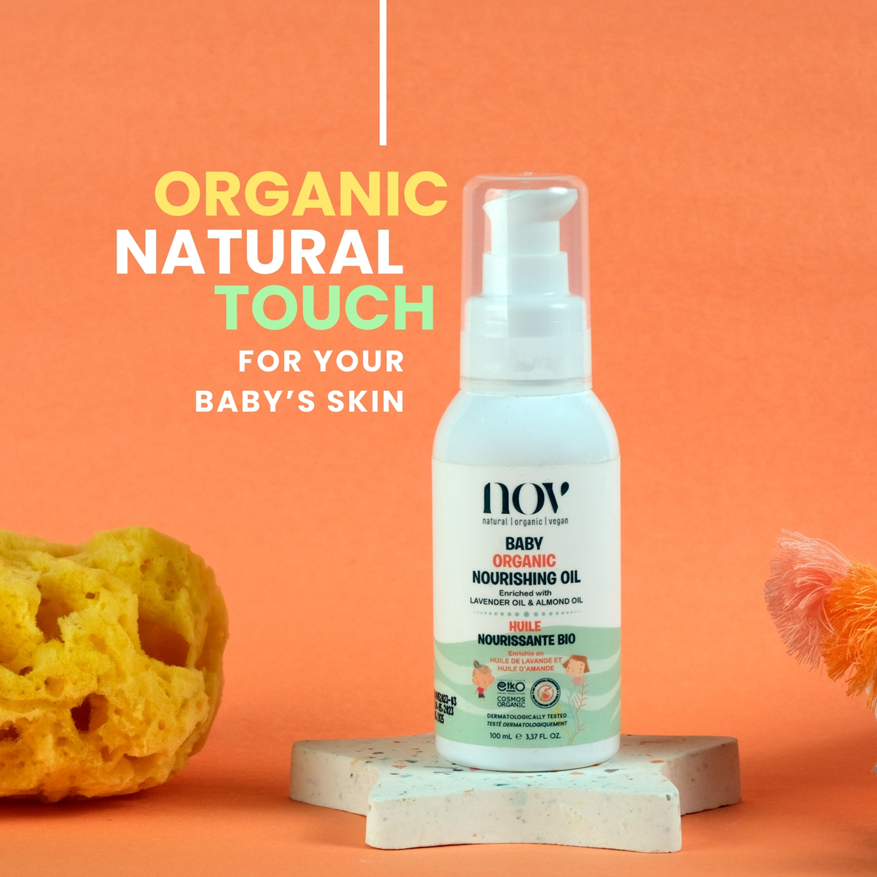 Natural Organic Vegan Baby Organic Oil